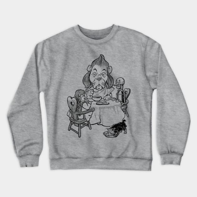 Vintage Wizard of Oz Crewneck Sweatshirt by MasterpieceCafe